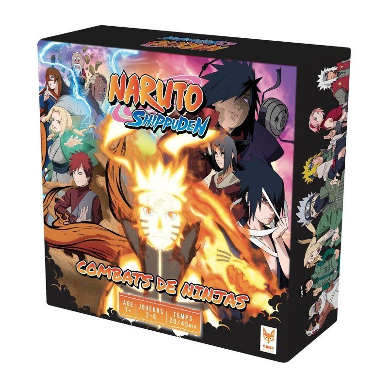 NARUTO SHIPPUDEN - COMBATS DE NINJA - Jeu de société - TOPI GAMES -