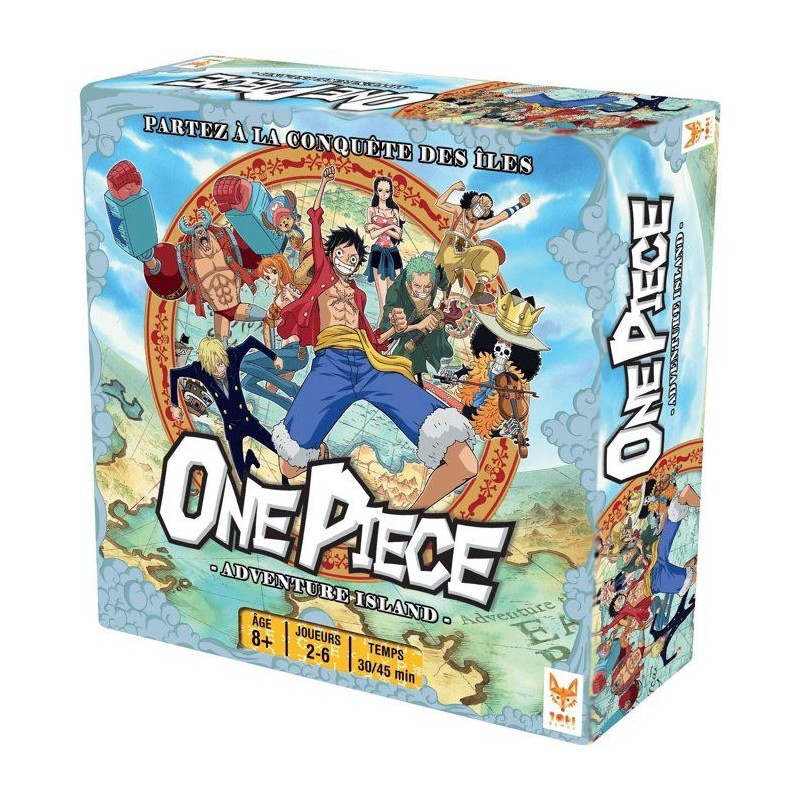 ONE PIECE - ADVENTURE ISLAND - Jeu de société - TOPI GAMES - 2 a 6 j