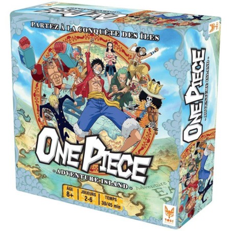 ONE PIECE - ADVENTURE ISLAND - Jeu de société - TOPI GAMES - 2 a 6 j
