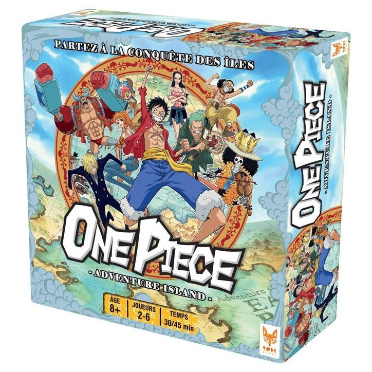 ONE PIECE - ADVENTURE ISLAND - Jeu de société - TOPI GAMES - 2 a 6 joueurs - Des 8 ans ONE PIECE - ADVENTURE ISLAND - Jeu de société - TOPI GAMES - 2 a 6 joueurs - Des 8 ans
