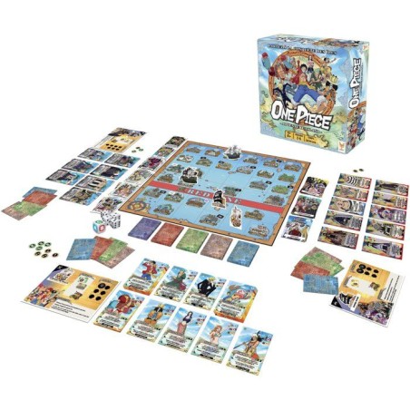 ONE PIECE - ADVENTURE ISLAND - Jeu de société - TOPI GAMES - 2 a 6 joueurs - Des 8 ans