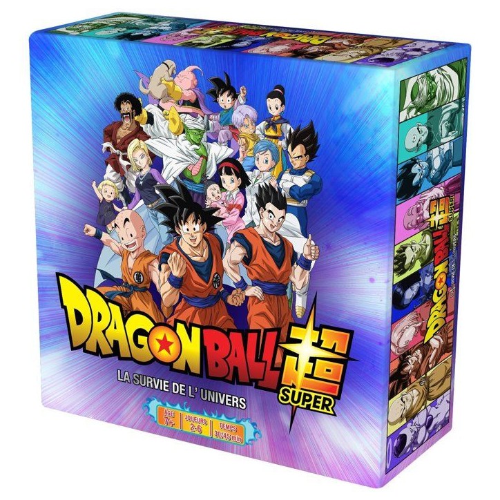 DRAGON BALL SUPER - LA SURVIE DE L'UNIVERS - Jeu de société - TOPI GAMES - 2 a 6 joueurs - Des 7 ans DRAGON BALL SUPER - LA SURVIE DE L'UNIVERS - Jeu de société - TOPI GAMES - 2 a 6 joueurs - Des 7 ans