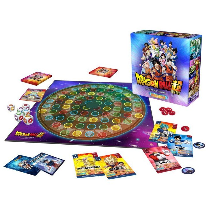 DRAGON BALL SUPER - LA SURVIE DE L'UNIVERS - Jeu de société - TOPI GAMES - 2 a 6 joueurs - Des 7 ans DRAGON BALL SUPER - LA SURVIE DE L'UNIVERS - Jeu de société - TOPI GAMES - 2 a 6 joueurs - Des 7 ans
