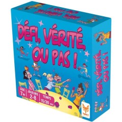 DEFI, VERITE OU PAS ! - Jeu de Société - TOPI GAMES - 2 a 8 joueurs