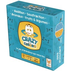 CRAZY CHRONO - Jeu de société - TOPI GAMES - 2 a 12 joueurs - Des 7