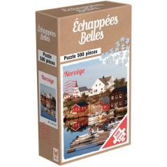 Puzzle - TOPI GAMES - Echappées Belles Norvege - 500 pieces - Des 7 a