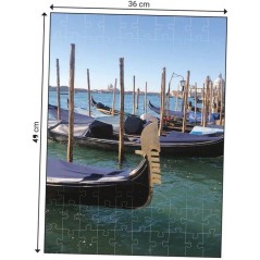 Puzzle - TOPI GAMES - Echappées Belles Venise - 100 pieces - Des 7 ans