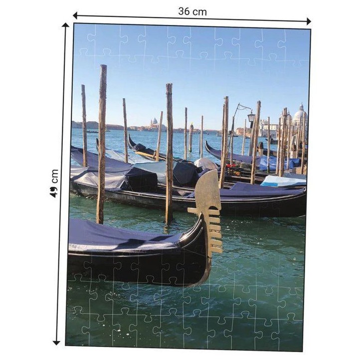 Puzzle - TOPI GAMES - Echappées Belles Venise - 100 pieces - Des 7 ans Puzzle - TOPI GAMES - Echappées Belles Venise - 100 pieces - Des 7 ans