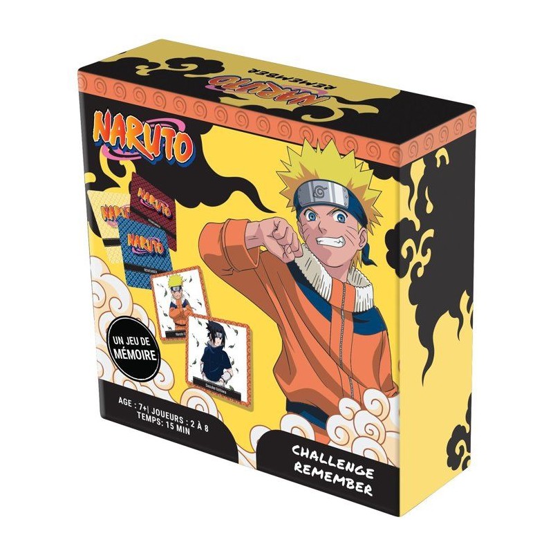 NARUTO REMEMBER - Jeu de société - TOPI GAMES - 2 a 6 joueurs - Des
