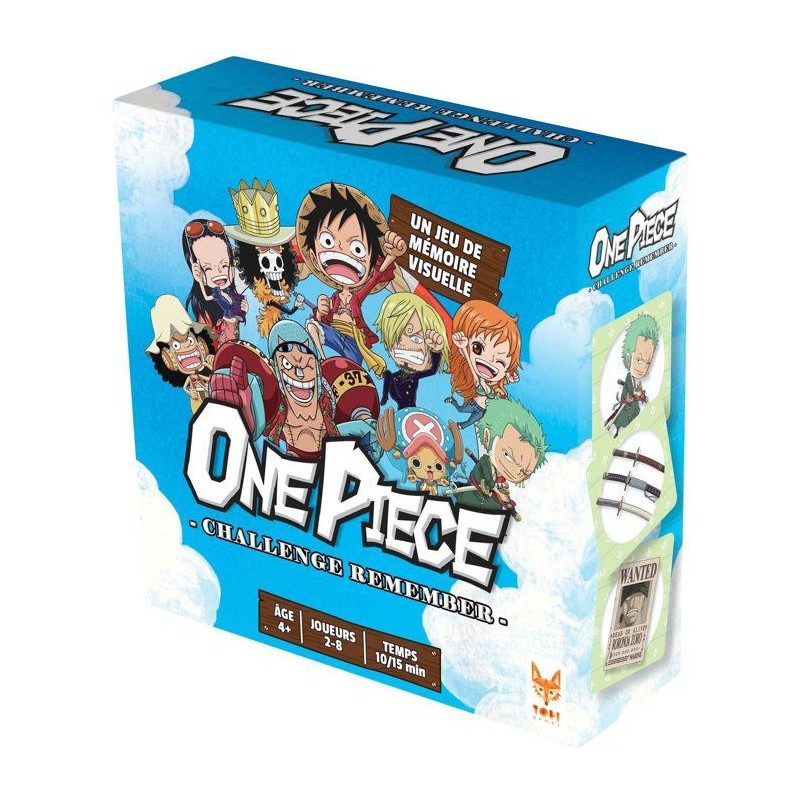 ONE PIECE - REMEMBER - Jeu de société - TOPI GAMES - 2 a 8 joueurs -
