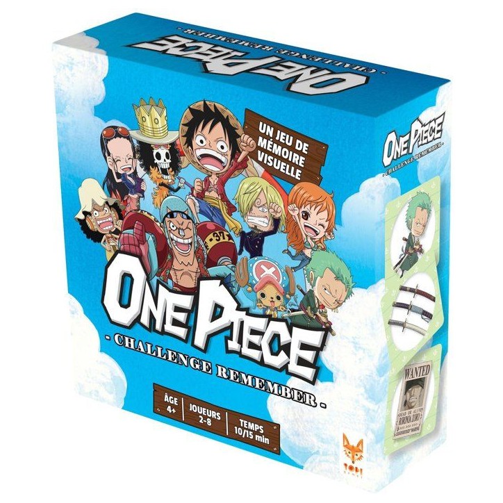 ONE PIECE - REMEMBER - Jeu de société - TOPI GAMES - 2 a 8 joueurs - Des 7 ans ONE PIECE - REMEMBER - Jeu de société - TOPI GAMES - 2 a 8 joueurs - Des 7 ans