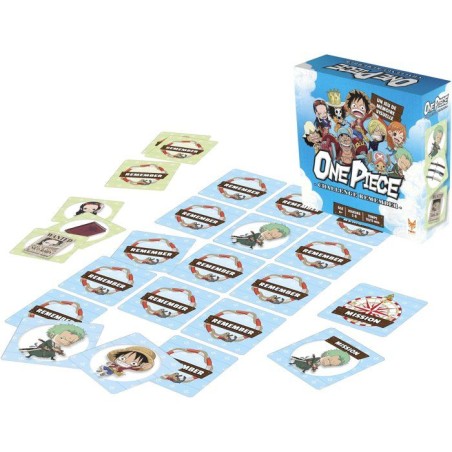 ONE PIECE - REMEMBER - Jeu de société - TOPI GAMES - 2 a 8 joueurs - Des 7 ans