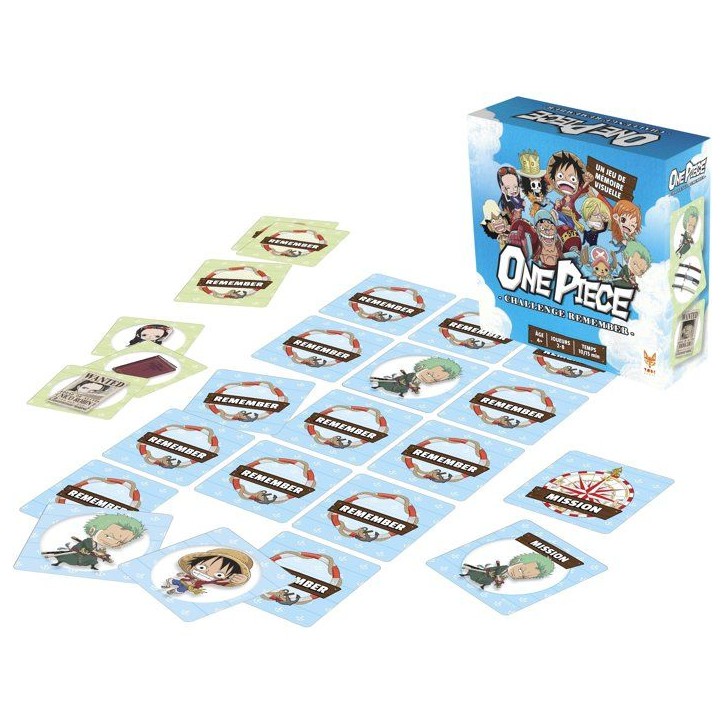 ONE PIECE - REMEMBER - Jeu de société - TOPI GAMES - 2 a 8 joueurs - Des 7 ans ONE PIECE - REMEMBER - Jeu de société - TOPI GAMES - 2 a 8 joueurs - Des 7 ans