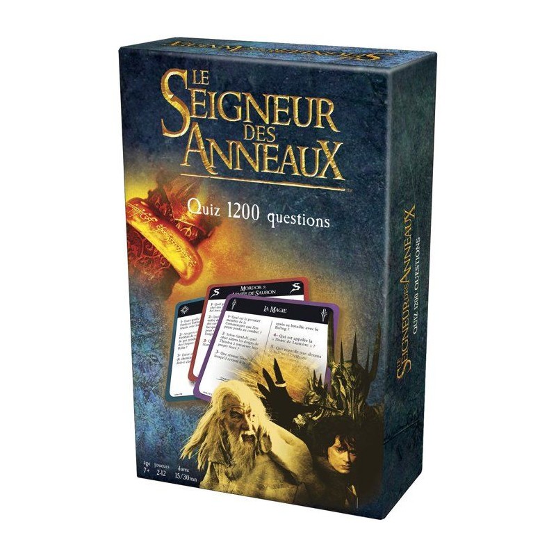 Le Seigneur des Anneaux 1200 questions - Jeu de société - TOPI GAMES