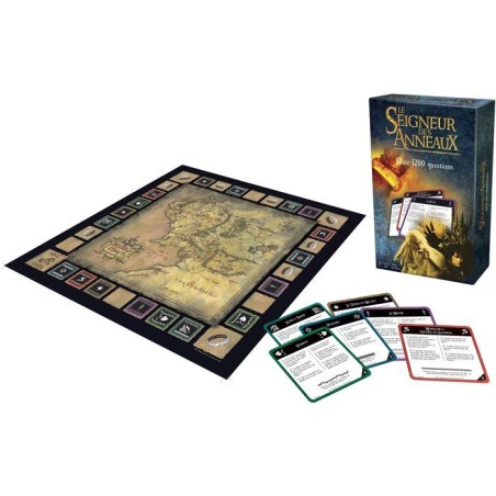 Le Seigneur des Anneaux 1200 questions - Jeu de société - TOPI GAMES - 2 a 8 joueurs - Des 7 ans