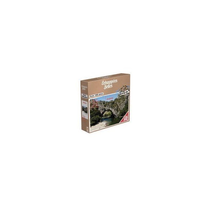 Puzzle - TOPI GAMES - Echappées Belles Ardeche - 1000 pieces - Des 10 ans Puzzle - TOPI GAMES - Echappées Belles Ardeche - 1000 pieces - Des 10 ans