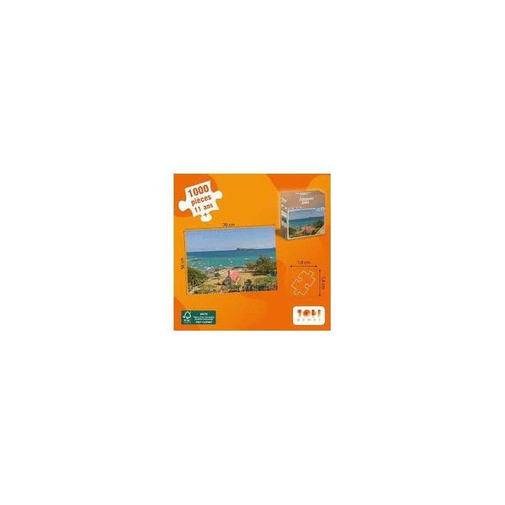Puzzle - TOPI GAMES - Echappées Belles Ile Maurice - 1000 pieces - Des 10 ans Puzzle - TOPI GAMES - Echappées Belles Ile Maurice - 1000 pieces - Des 10 ans