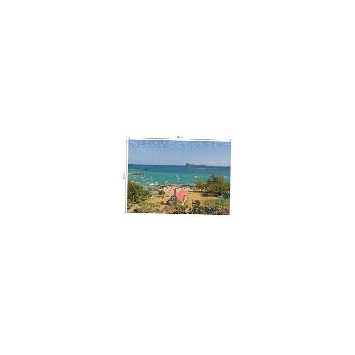 Puzzle - TOPI GAMES - Echappées Belles Ile Maurice - 1000 pieces - Des 10 ans Puzzle - TOPI GAMES - Echappées Belles Ile Maurice - 1000 pieces - Des 10 ans