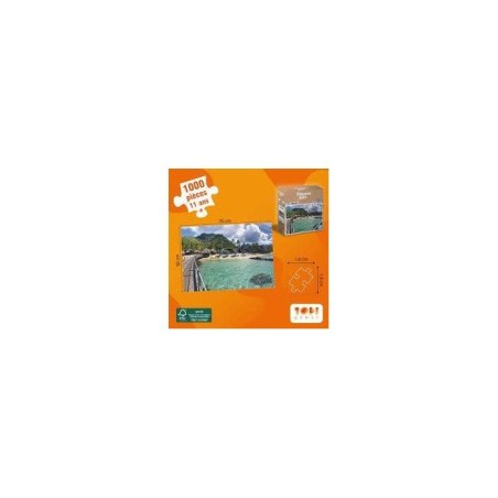 Puzzle - TOPI GAMES - Echappées Belles Polynésie - 1000 pieces - Des 10 ans