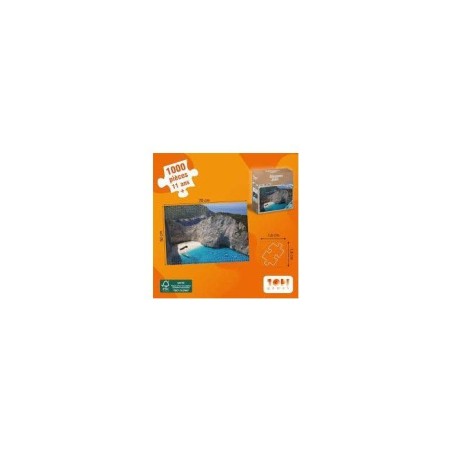 Puzzle - TOPI GAMES - Echappées Belles Crete - 1000 pieces - Des 10 ans