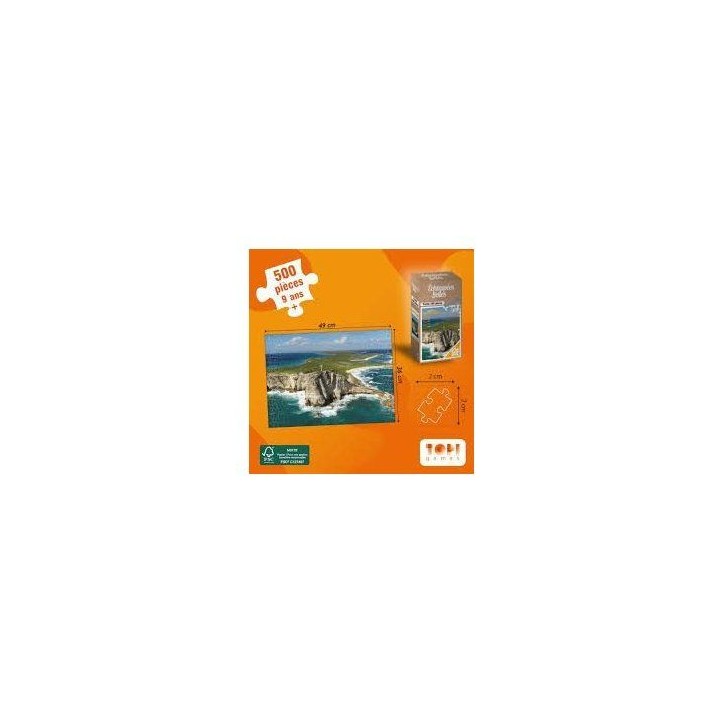 Puzzle - TOPI GAMES - Echappées Belles Guadeloupe - 500 pieces - Des 10 ans