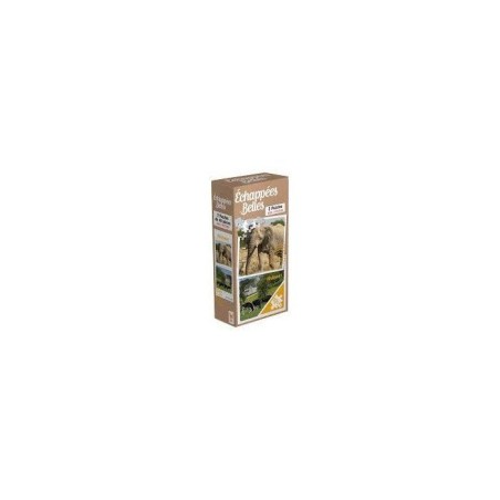 Puzzle - TOPI GAMES - Echappées Belles Animaux - 2x49 pieces - Des 6