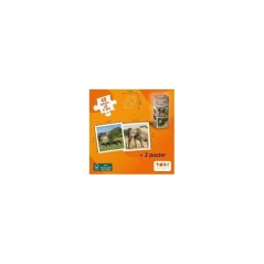 Puzzle - TOPI GAMES - Echappées Belles Animaux - 2x49 pieces - Des 6 ans