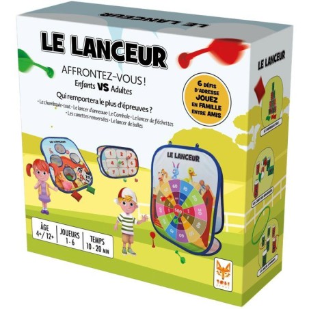 LE LANCEUR - Jeu de société - TOPI GAMES - 1 a 20 joueurs - Des 7 an