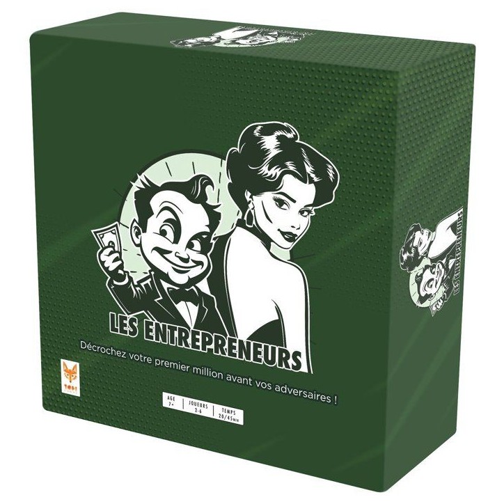 LES ENTREPRENEURS - Jeu de société - TOPI GAMES - 2 a 6 joueurs - Des 7 ans LES ENTREPRENEURS - Jeu de société - TOPI GAMES - 2 a 6 joueurs - Des 7 ans