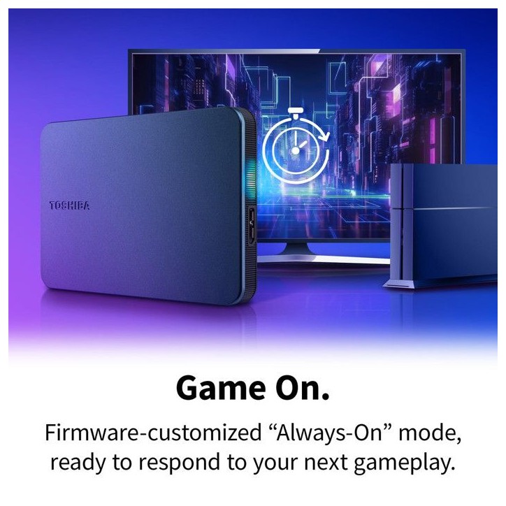 Disque dur externe - TOSHIBA - Canvio Gaming - 1 To - USB 3.0 - Gris Disque dur externe - TOSHIBA - Canvio Gaming - 1 To - USB 3.0 - Gris