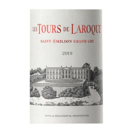 Les Tours de Laroque 2019 Saint-Emilion Grand Cru - Vin rouge de Bordeaux