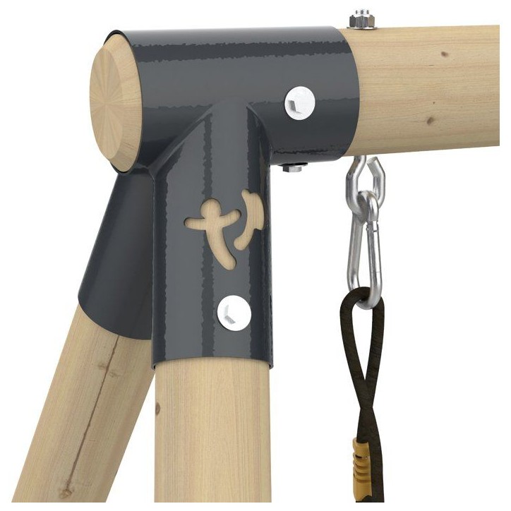 Portique balançoire - 3 agres avec toboggan - SHERWOOD AJONC - TP TOYS Portique balançoire - 3 agres avec toboggan - SHERWOOD AJONC - TP TOYS