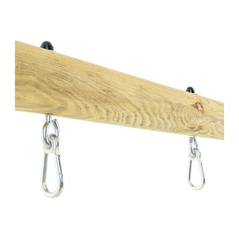 Lot de 2 mousquetons - TP TOYS - Pour balançoire - Métal