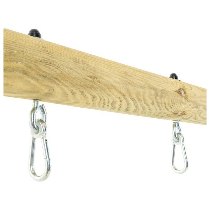 Lot de 2 mousquetons - TP TOYS - Pour balançoire - Métal Lot de 2 mousquetons - TP TOYS - Pour balançoire - Métal