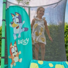Trampoline - Ø140 cm - Noir - TP TOYS - BLUEY