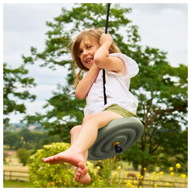 Balançoire - TP TOYS - Bouton - H 190-250 cm - Kaki Balançoire - TP TOYS - Bouton - H 190-250 cm - Kaki