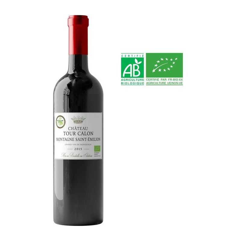 Château Tour Calon 2015 Montagne Saint-Emilion - Vin rouge de Bordeau