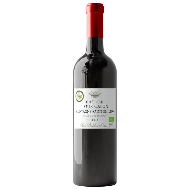 Château Tour Calon 2015 Montagne Saint-Emilion - Vin rouge de Bordeaux - Bio