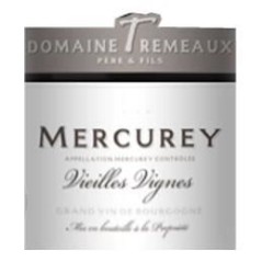 Domaine Tremeaux Vieilles Vignes 2024 Mercurey - Vin rouge de Bourgogne