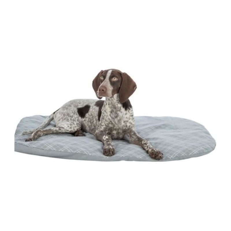 Matelas - TRIXIE - Farello - Peluche / Tissu - 60 x 50 cm- Blanc / Gri