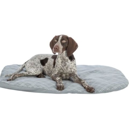 Matelas - TRIXIE - Farello - Peluche / Tissu - 60 x 50 cm- Blanc / Gri