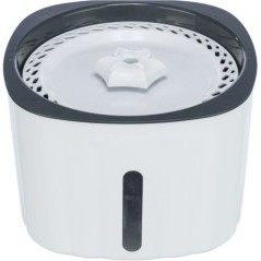 Fontaine a eau - TRIXIE - Flower - Plastique - 2 L - 18,5 x 13 x 18,5