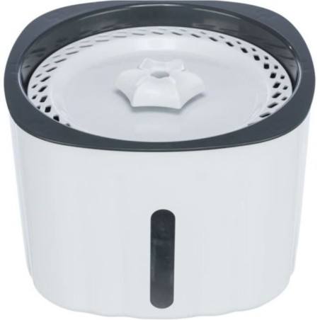 Fontaine a eau - TRIXIE - Flower - Plastique - 2 L - 18,5 x 13 x 18,5