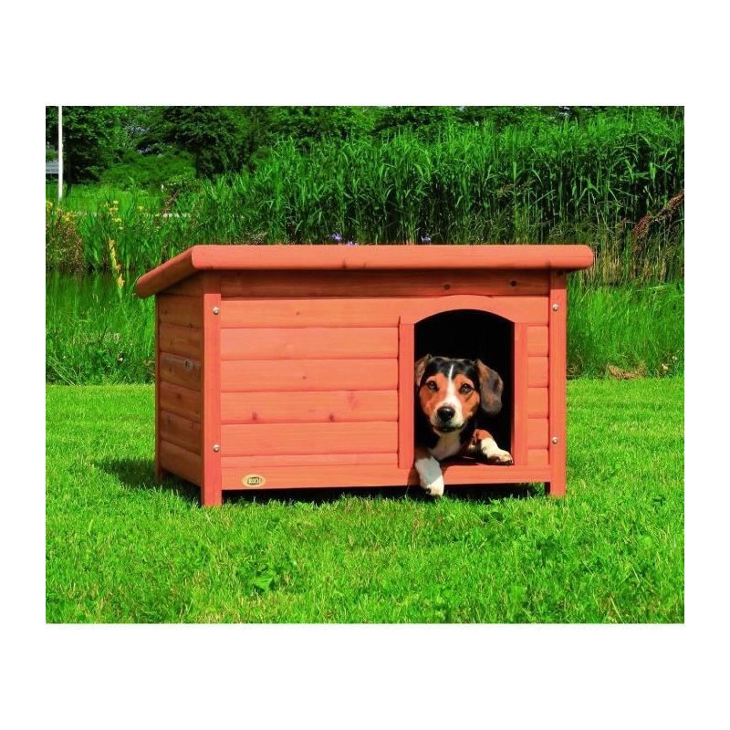 TRIXIE Niche a toit plat natura pour chien