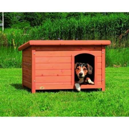 TRIXIE Niche a toit plat natura pour chien