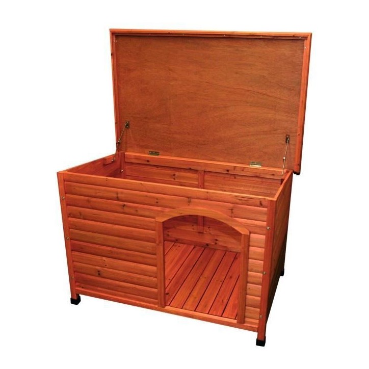 TRIXIE Niche a toit plat natura pour chien