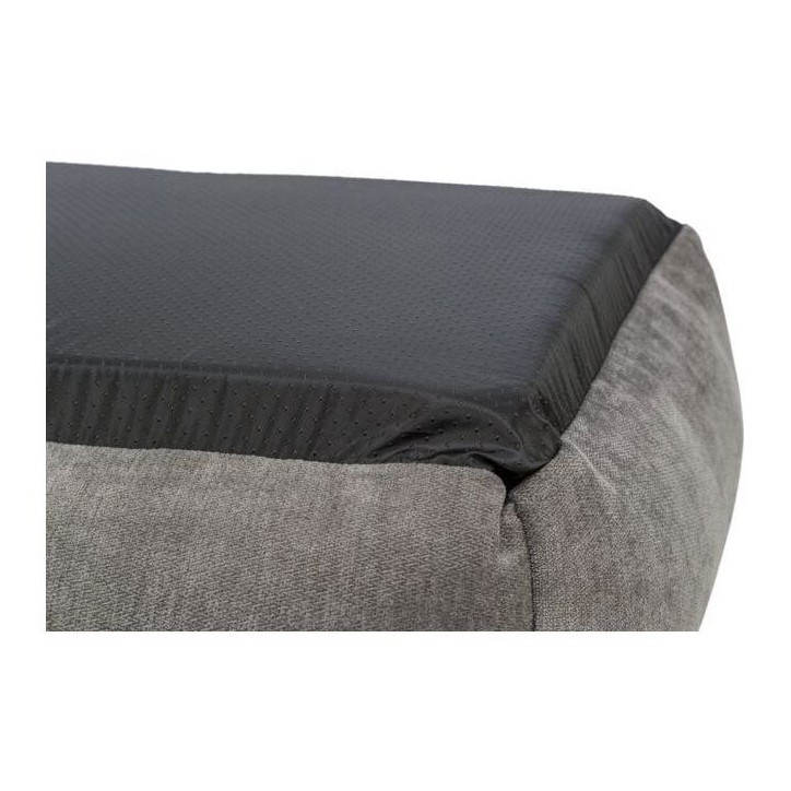 Panier pour chien - TRIXIE - VITAL LENNOX - Tissu chenille - 60 x 50 cm - Gris