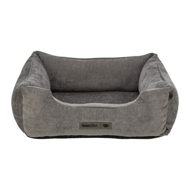 Panier pour chien - TRIXIE - VITAL LENNOX - Tissu chenille - 80 x 60 cm - Gris Panier pour chien - TRIXIE - VITAL LENNOX - Tissu chenille - 80 x 60 cm - Gris