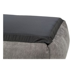 Panier pour chien - TRIXIE - VITAL LENNOX - Tissu chenille - 80 x 60 cm - Gris