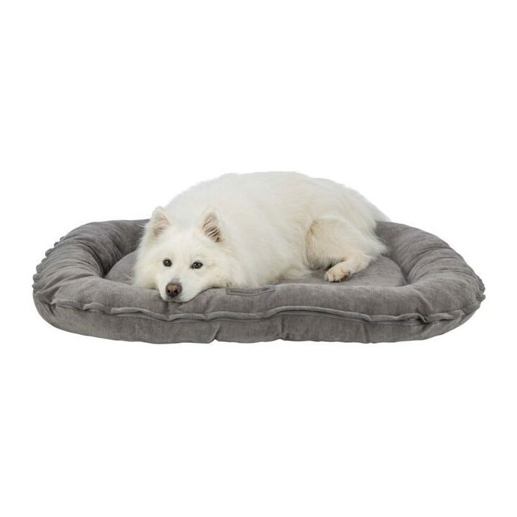 Coussin pour chien - TRIXIE - Vital LENNOX - Tissu chenille - Ovale - 70 x 55 cm - Gris Coussin pour chien - TRIXIE - Vital LENNOX - Tissu chenille - Ovale - 70 x 55 cm - Gris